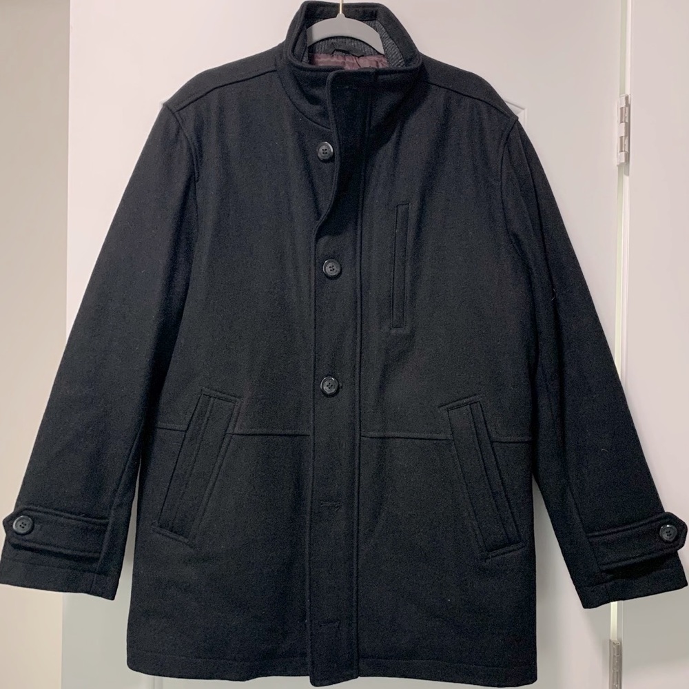 EUC London Fog Men’s Wool Coat, Men’s Medium